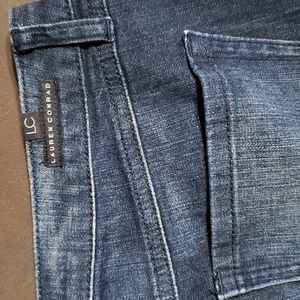 Lauren Conrad dark wash stretch jeans - size 8